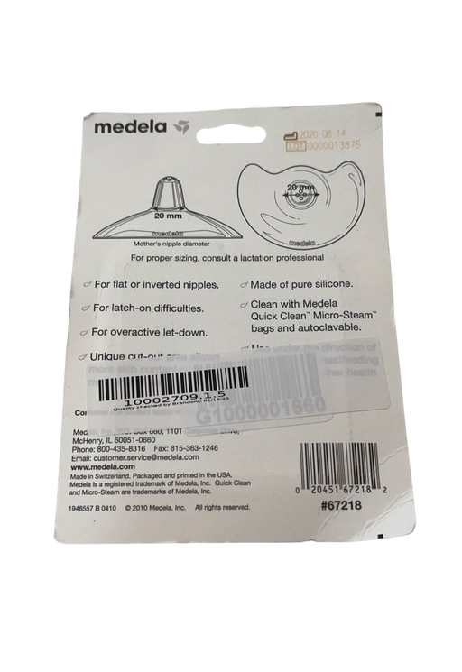 secondhand Medela Contact Nipple Shields