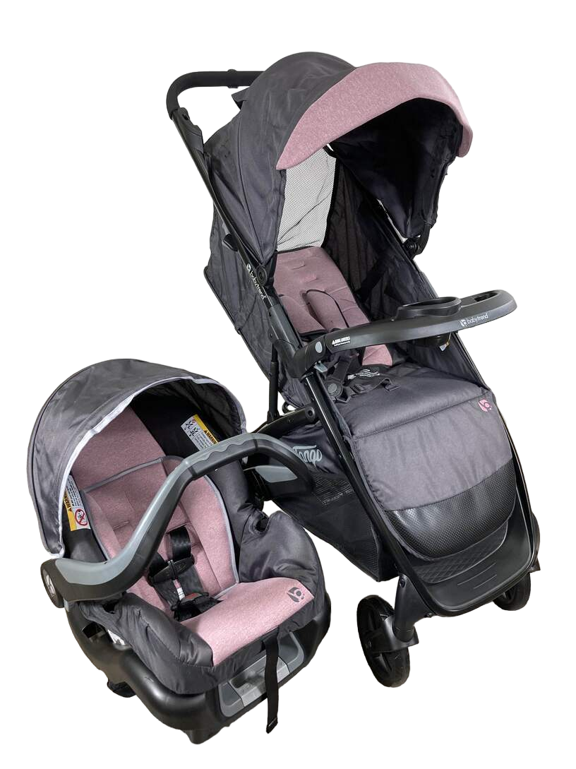Baby Trend Tango 3 All-Terrain Travel System, Ultra Pink, 2022