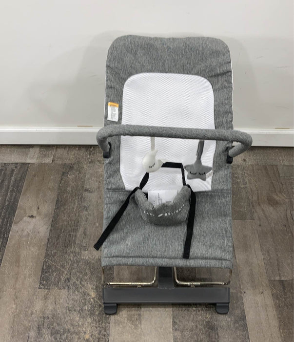 secondhand Baby Delight Go With Me Alpine Deluxe Portable Bouncer, Charcoal