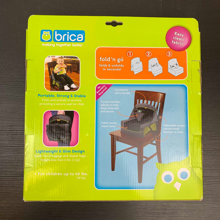 Shop Brica Fold 'n Go Travel Booster Seat at GoodBuy Gear