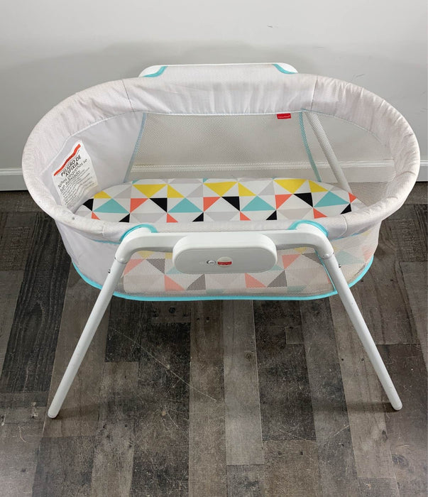 secondhand Fisher Price Stow N’ Go Bassinet