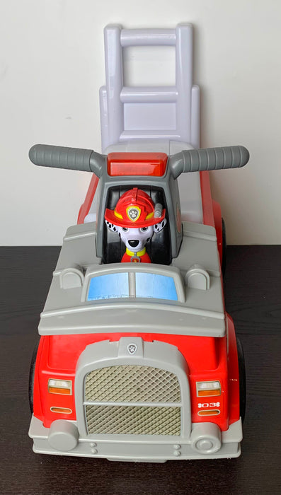 used Paw Patrol Marshall Fire Truck Ride On Push Toy