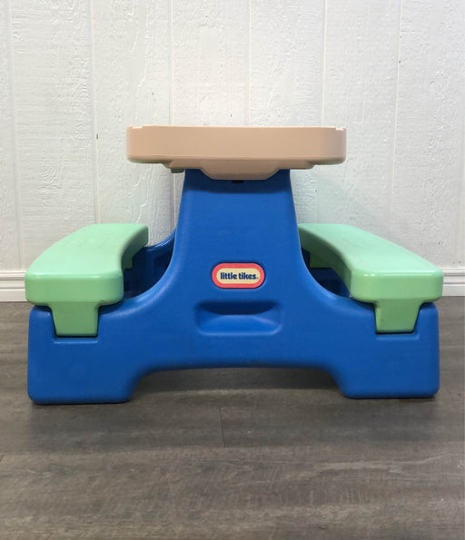 secondhand Little Tikes Easy Store Picnic Table
