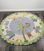 used Pottery Barn Kids Jungle Friends Rug
