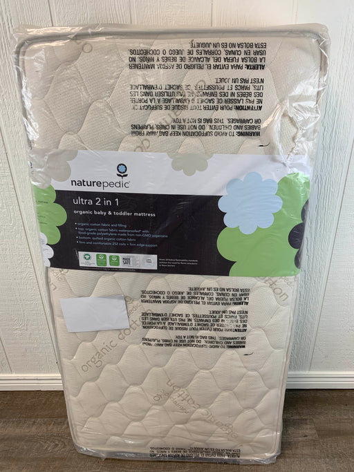 used Naturepedic Organic Ultra 2 In 1 Mattress