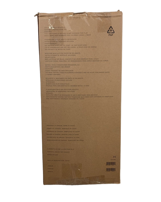 Shop 3 Sprouts Book Rack, Cream at GoodBuy Gear