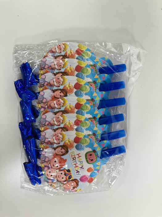 used Cocomelon Birthday Party Supplies 170 Piece