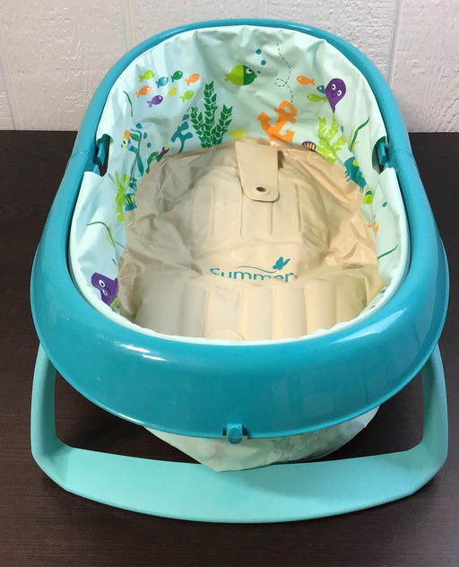 used Summer Infant EasyStore Comfort Tub And Deluxe Baby Bather