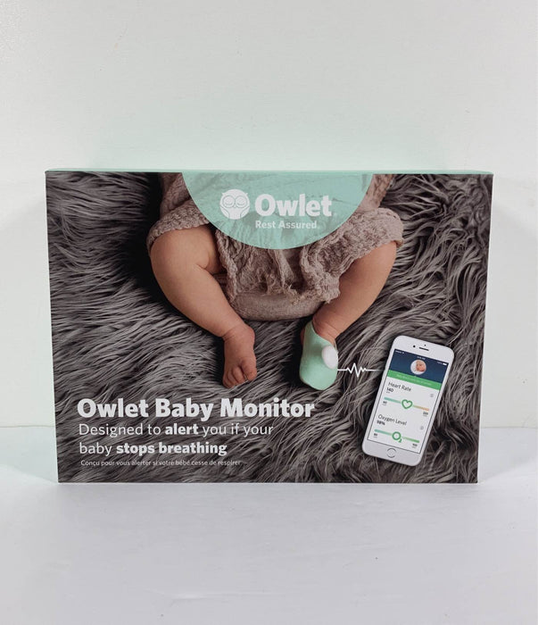 used Owlet Dream Sock, Mint