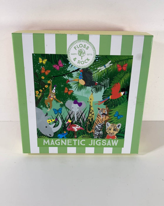 Shop Floss And Rock Magnetic 25 Piece Puzzle, Go Wild Animals at GoodBuy Gear