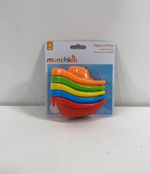 used Munchkin Fleet Of Five Bath Toys