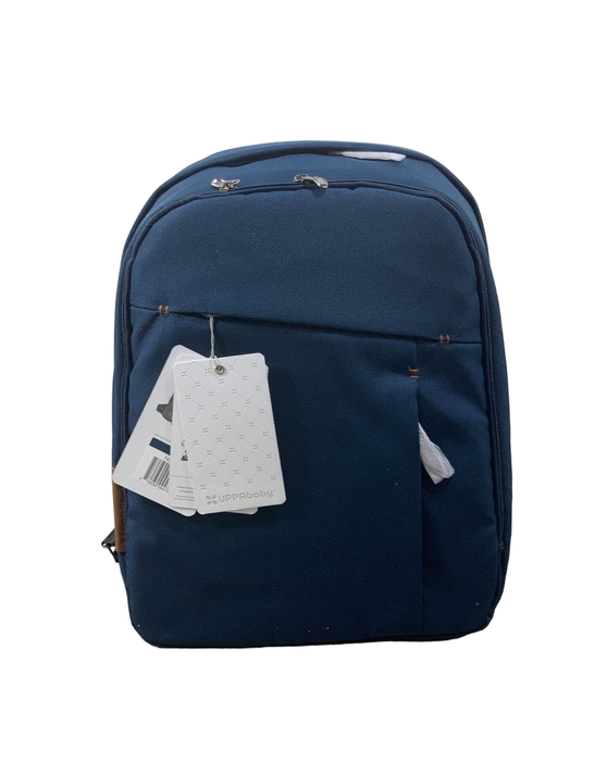 Shop UPPAbaby Changing Backpack, Noa (Navy/Saddle Leather) at GoodBuy Gear