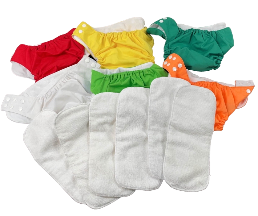 used BUNDLE Happy Heiny Cloth Diapers & Inserts
