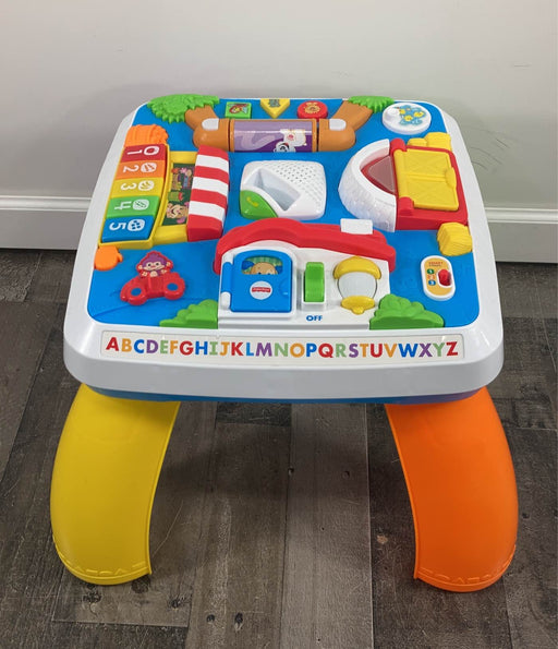 used Fisher Price Laugh & Learn Learning Table