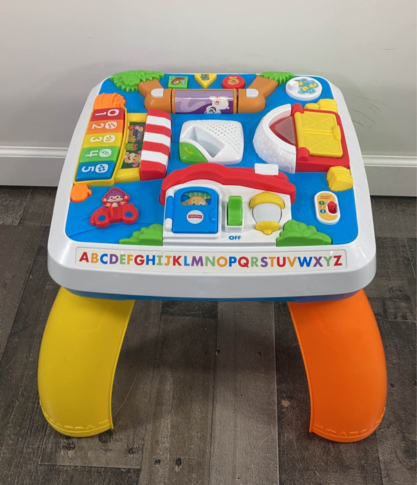 used Fisher Price Laugh & Learn Learning Table