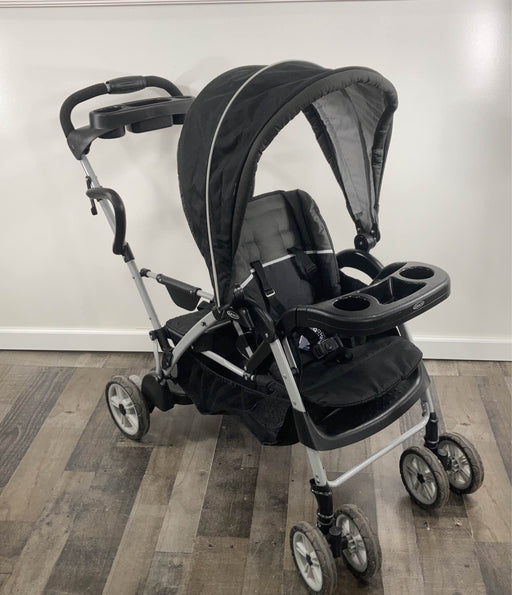 used Graco RoomFor2 Stand And Ride Double Stroller, 2018