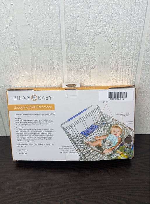 secondhand Binxy Baby Shopping Cart Hammock