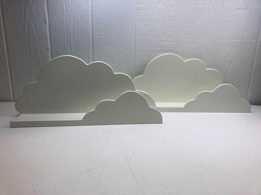 used Pillowfort Decorative Wall Shelves, Clouds