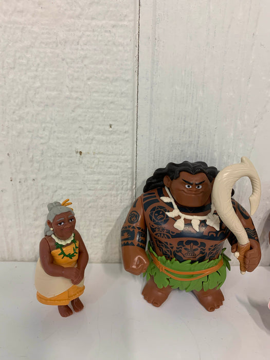 secondhand Disney Moana Figure Set