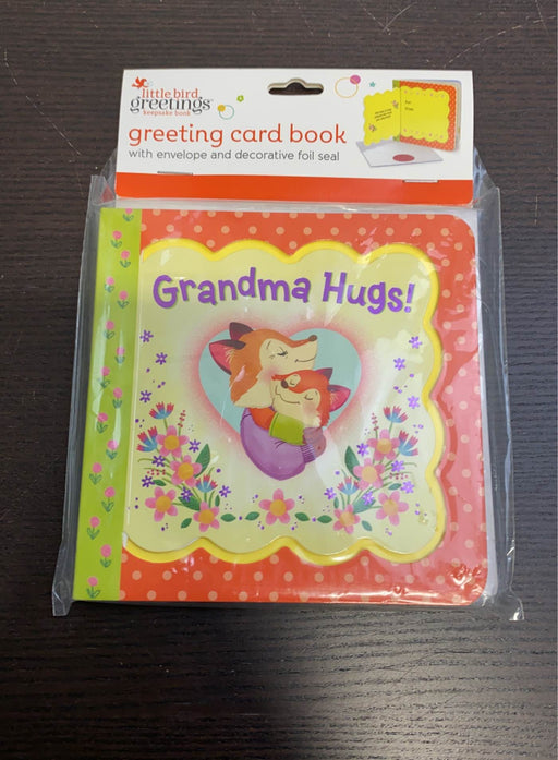 used Cottage Door Press Little Bird Greetings Keepsake Book, -Grandma Hugs