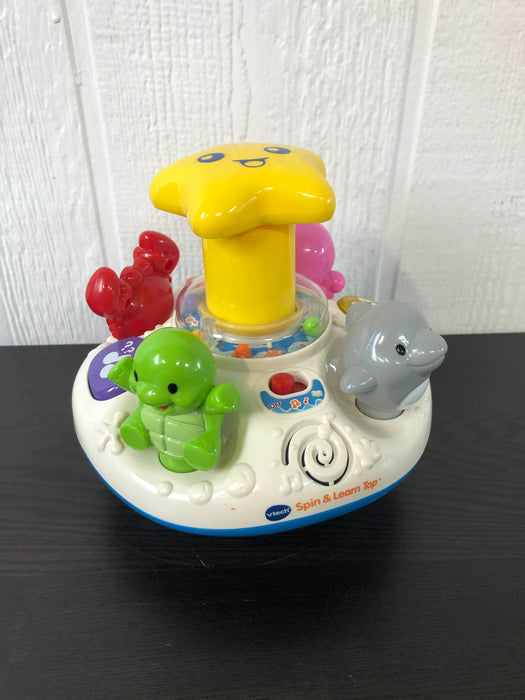 secondhand VTech Spin & Learn Top