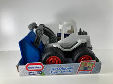 used Little Tikes Dirt Diggers 2-in-1 Haulers Front Loader, Gray/Blue