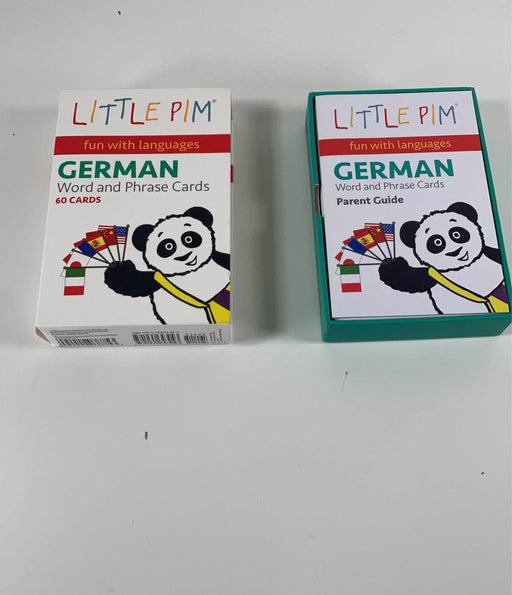 secondhand Little Pim Word And Phrase Cards, German