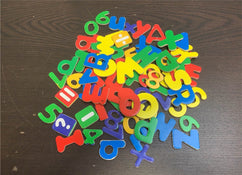 used Melissa & Doug Alphabet Magnets