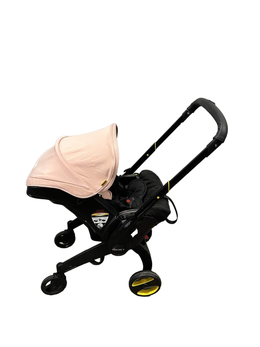 secondhand Doona Infant Car Seat & Stroller Combo, 2020, Blush Pink, With Accessories