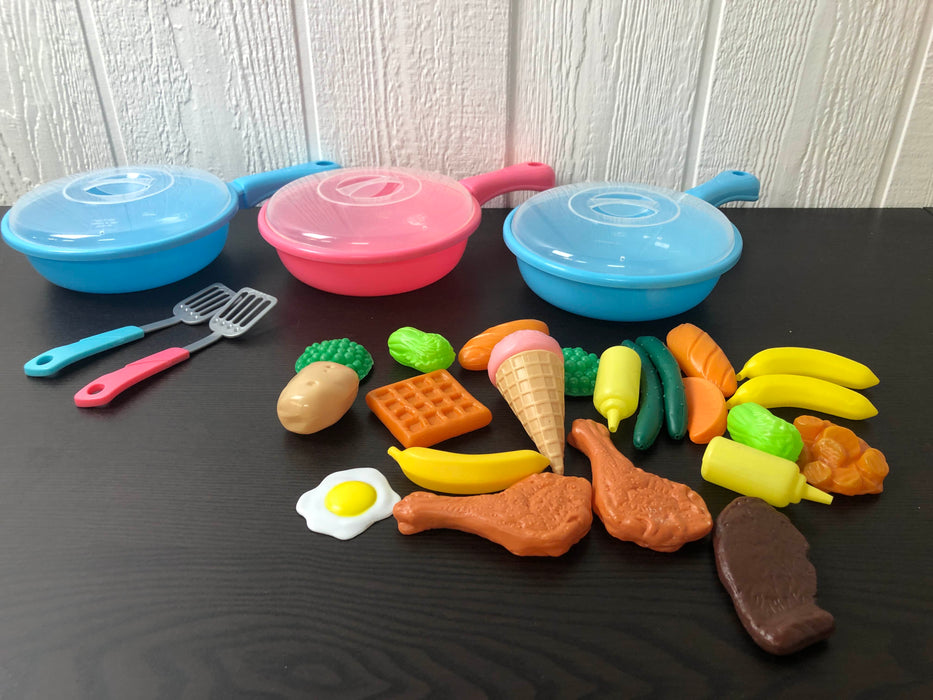 used BUNDLE Play Food and Dishes