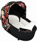 Shop Cybex MIOS LUX Carry Cot, Black Spring Blossom at GoodBuy Gear