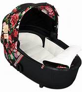 Shop Cybex MIOS LUX Carry Cot, Black Spring Blossom at GoodBuy Gear