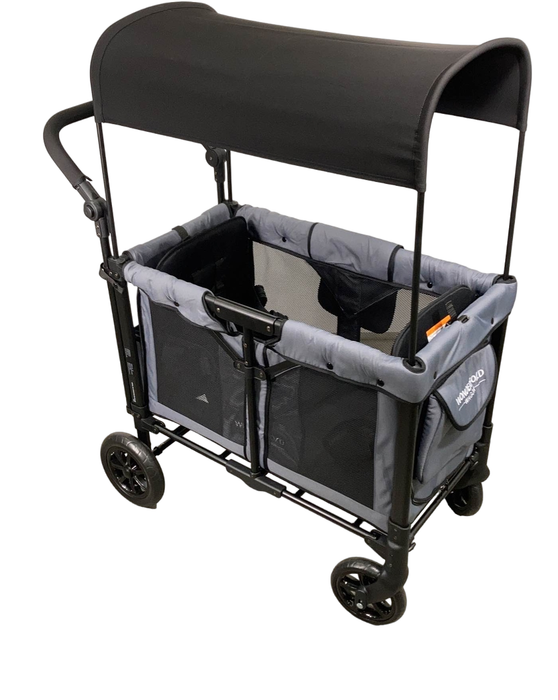 used Wonderfold W2 Elite Multifunctional Stroller Wagon, 2022, Charcoal Grey