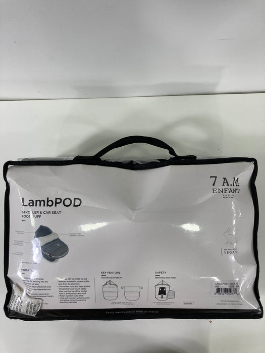 Shop 7 A.M. Enfant LambPOD Stroller and Car Seat Footmuff, Heather grey, Medium/Large at GoodBuy Gear