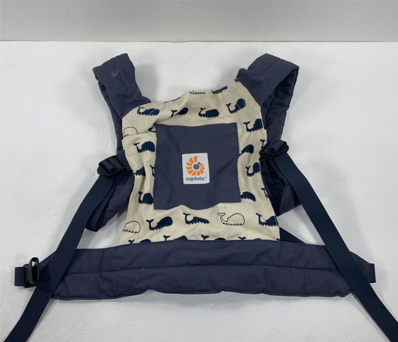 secondhand Ergobaby Doll Carrier, - whales