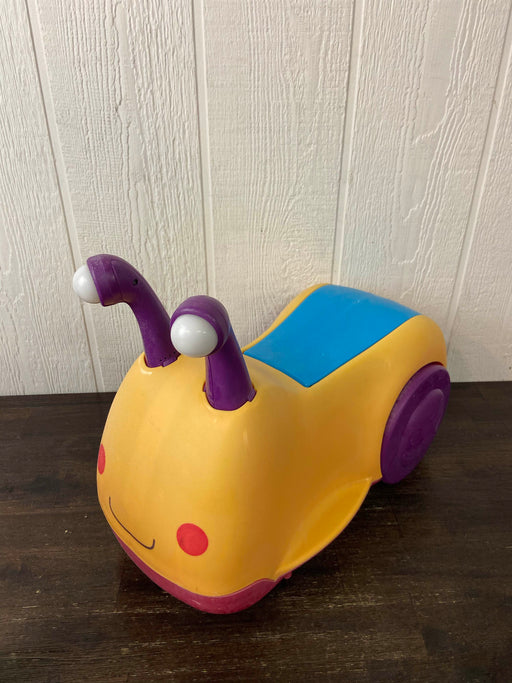 used B. Toys Buggly Wuggly (Snail Ride On)