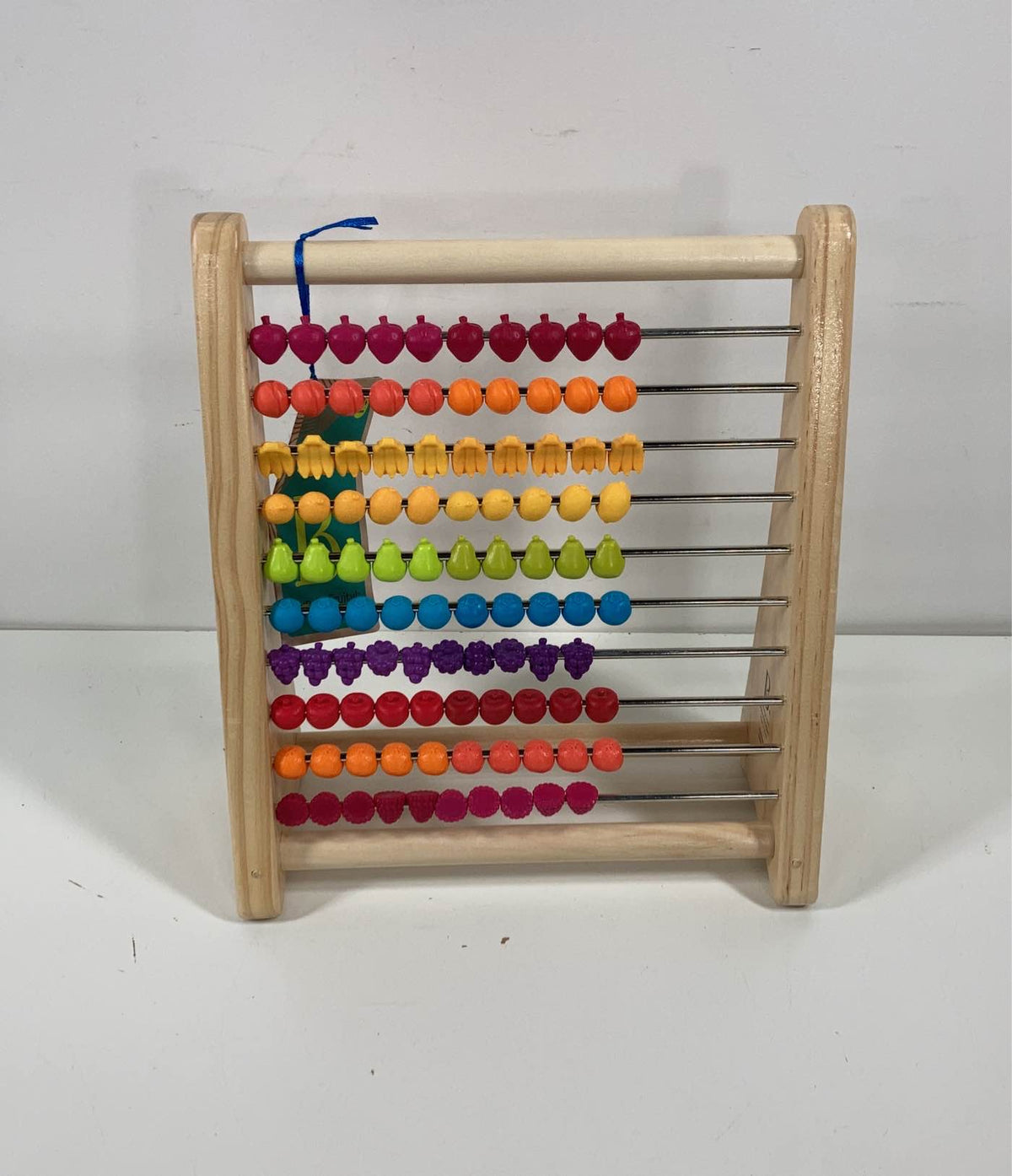 B Toys Abacus Math Toys Toys Two-ty Fruity! Wooden Abacus Toy