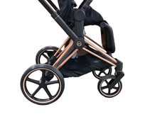 used Cybex PRIAM Stroller, Rosegold, Deep Black, 2022