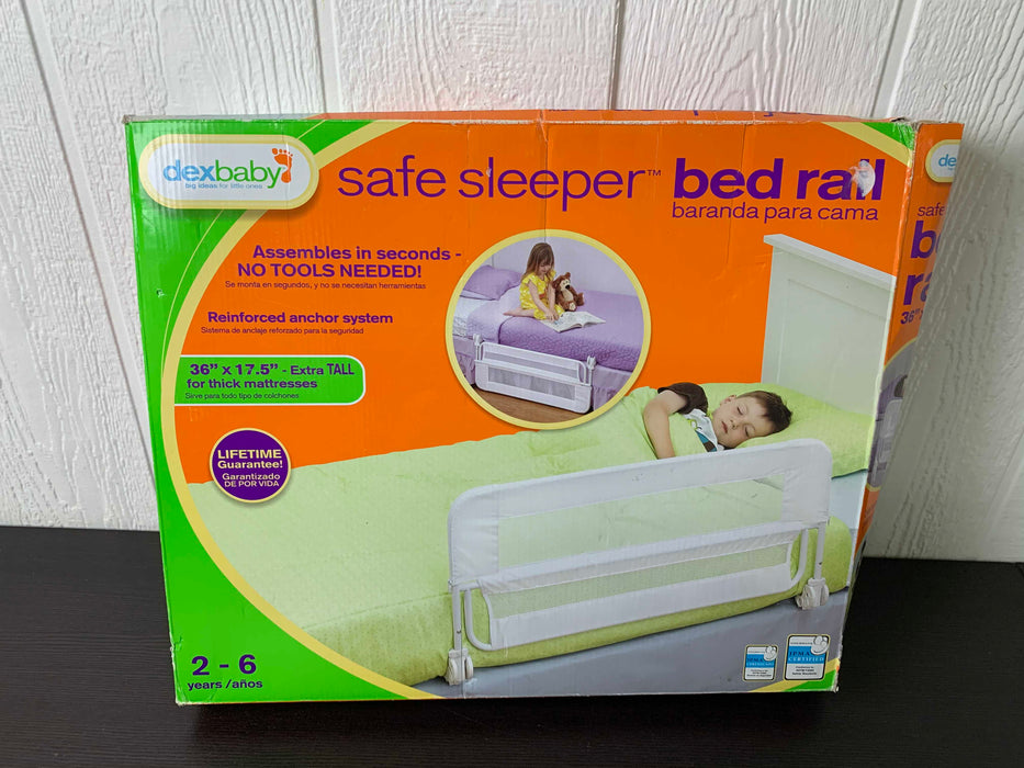 used Dexbaby Safe Sleeper Fold Down Bed Rail