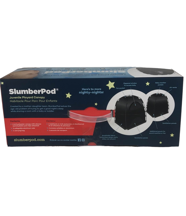 secondhand SlumberPod SlumberPod 2.0 Sleep Canopy, Black