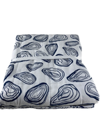 Shop Lewis Quilted Baby Blanket Oyster, Denim at GoodBuy Gear