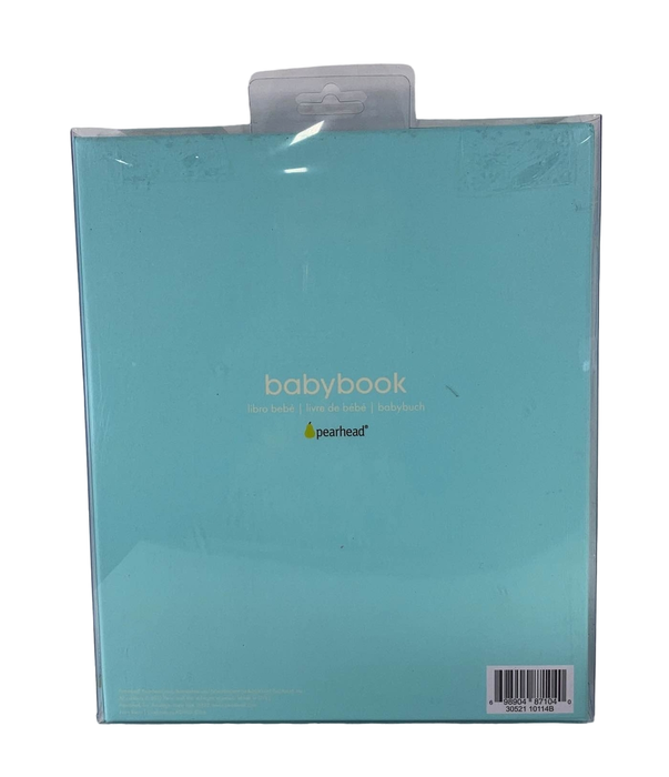 Shop Pearhead Baby Memory Book, Sage Green Leaves at GoodBuy Gear