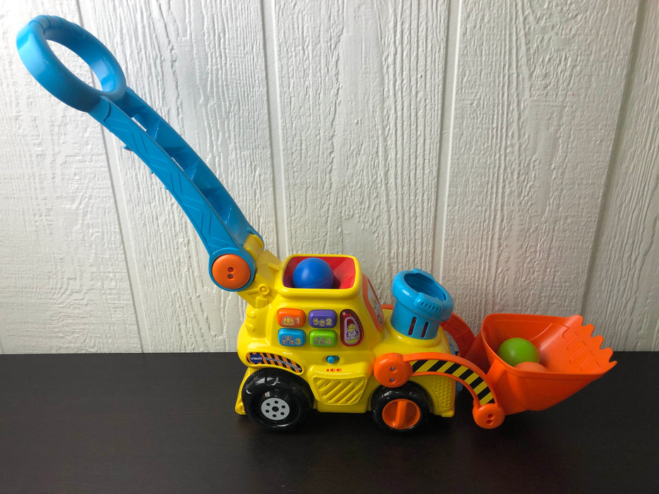 used VTech Pop-A-Balls Push And POP Bulldozer
