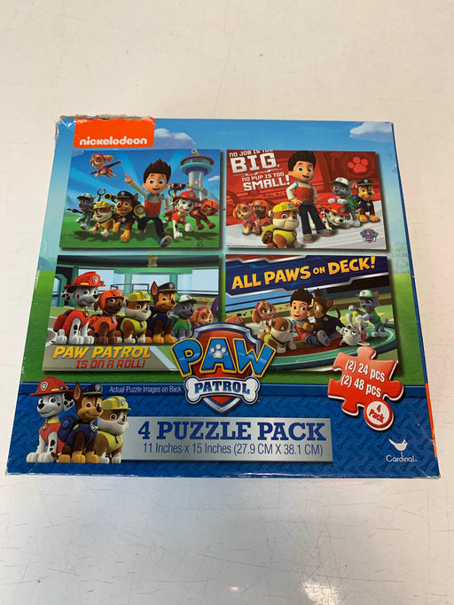 Shop Nickelodeon PAW Patrol 4-Pack Jigsaw Puzzles at GoodBuy Gear