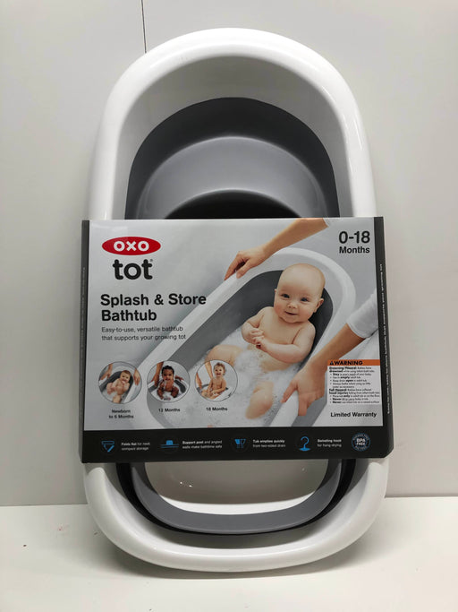 used OXO Tot Splash & Store Baby Bathtub