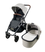 secondhand UPPAbaby VISTA V2 Stroller, 2022, Anthony (White & Grey Chenille)