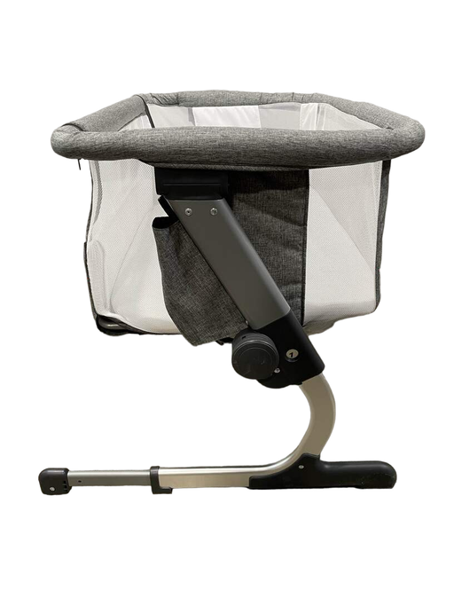 secondhand Baby Delight Beside Me Dreamer Bassinet & Bedside Sleeper, Charcoal Tweed