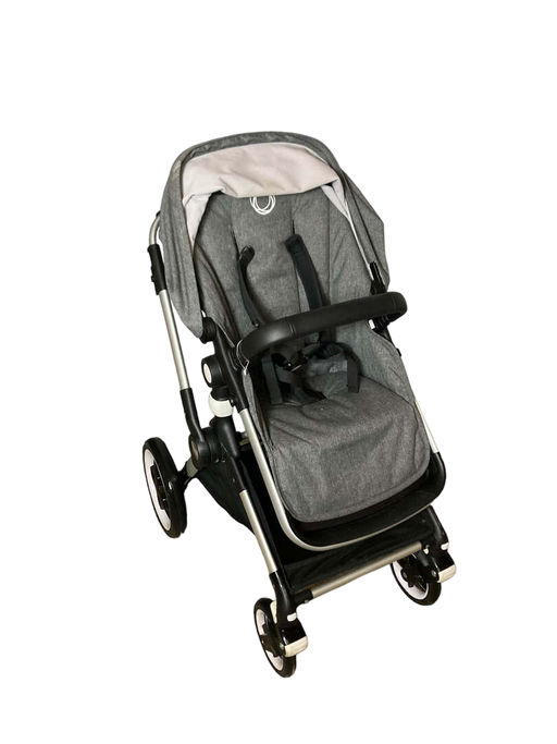 used Bugaboo Lynx Stroller, Aluminum, Light Grey Melange