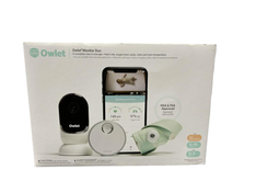 used Owlet Smart Sock 3 Monitor Duo, Mint Green