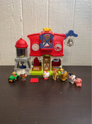 used Fisher Price Little People Caring For Animals Farm
